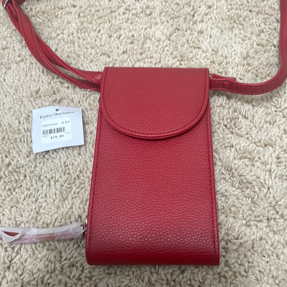 Small crossbody red purse NWT